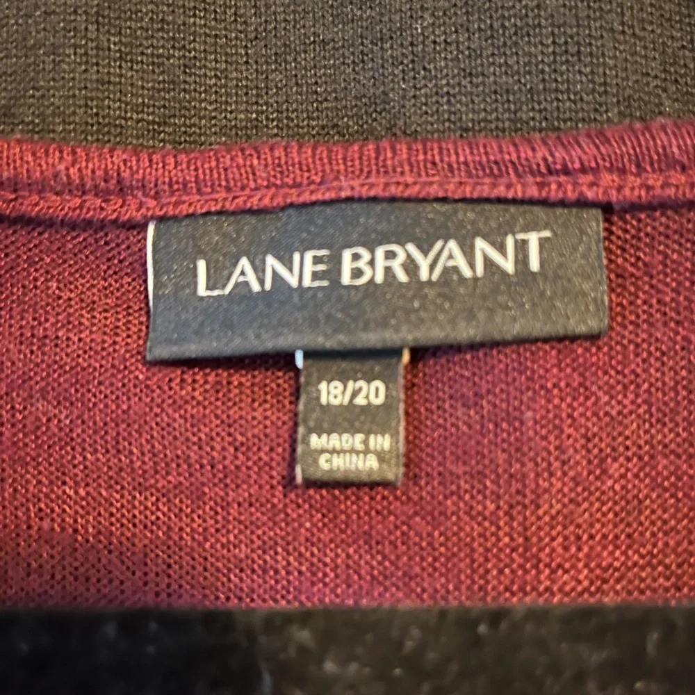 Lane Bryant Women’s Deep Burgundy Top - Picture 6 of 6